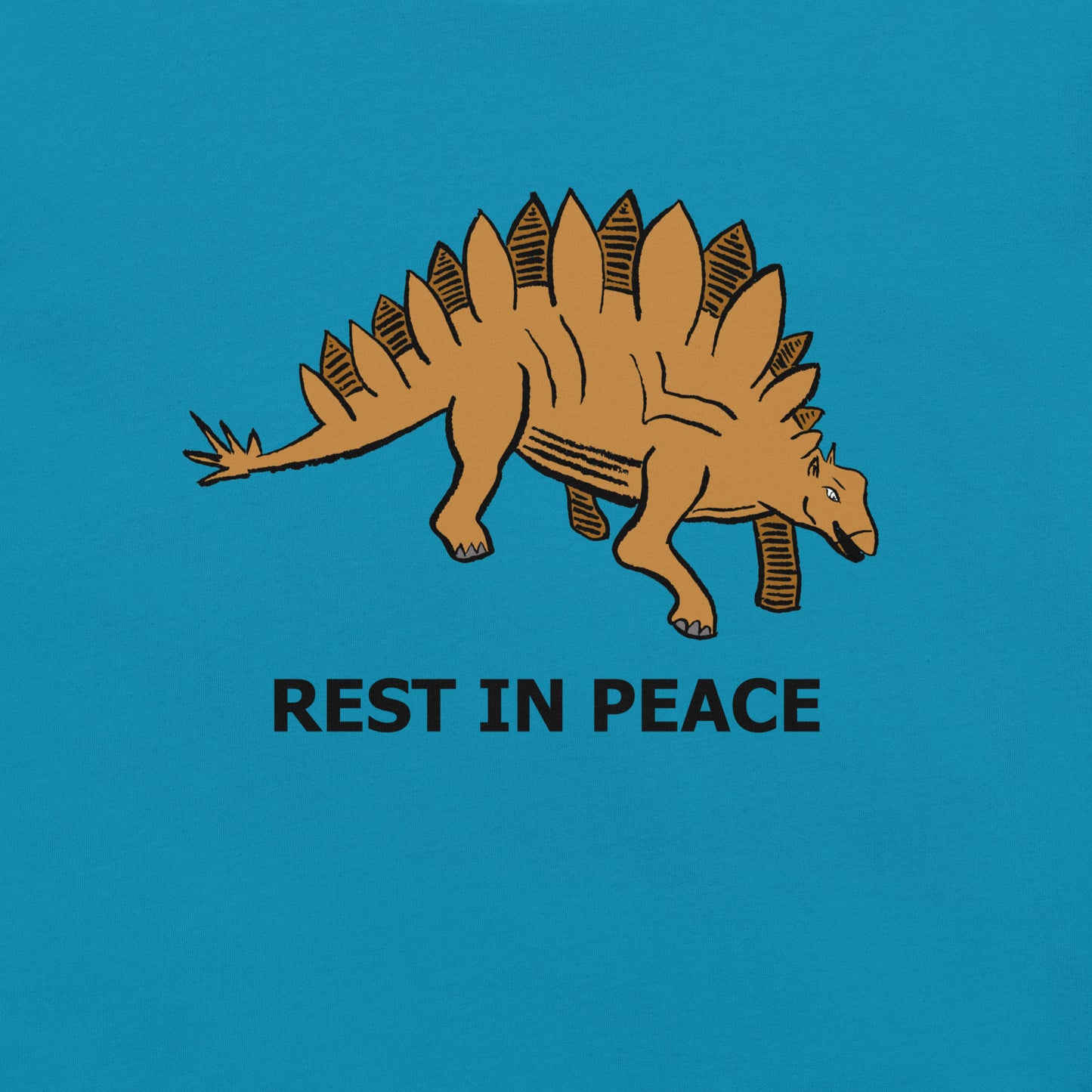 Stegosaurus (RIP) Unisex t-shirt