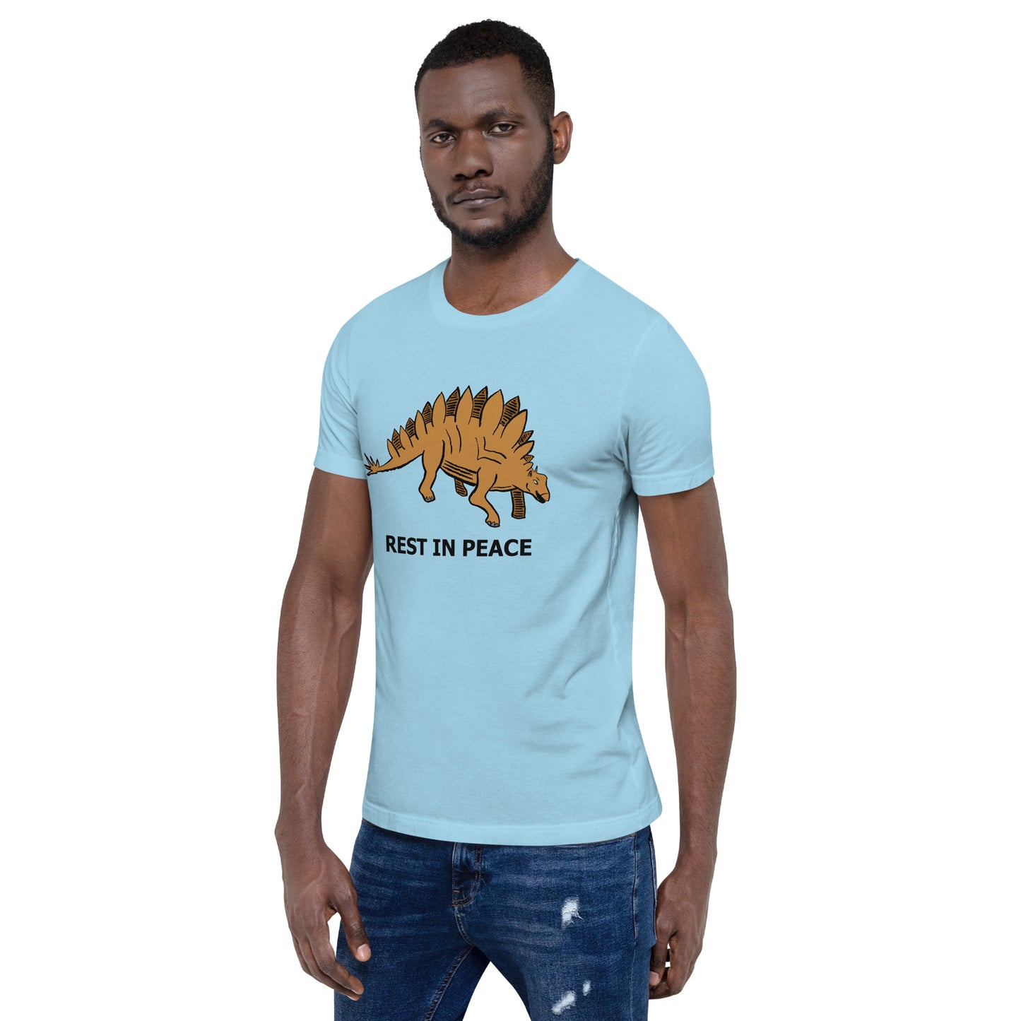 Stegosaurus (RIP) Unisex t-shirt