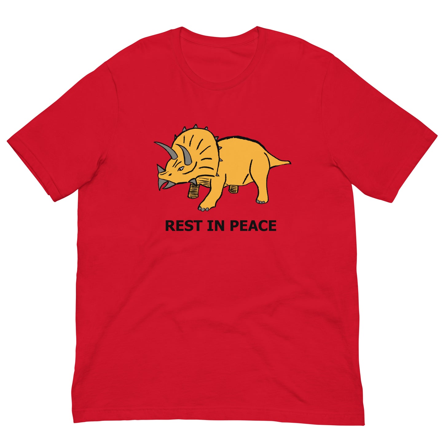 Triceratops (RIP) Unisex t-shirt