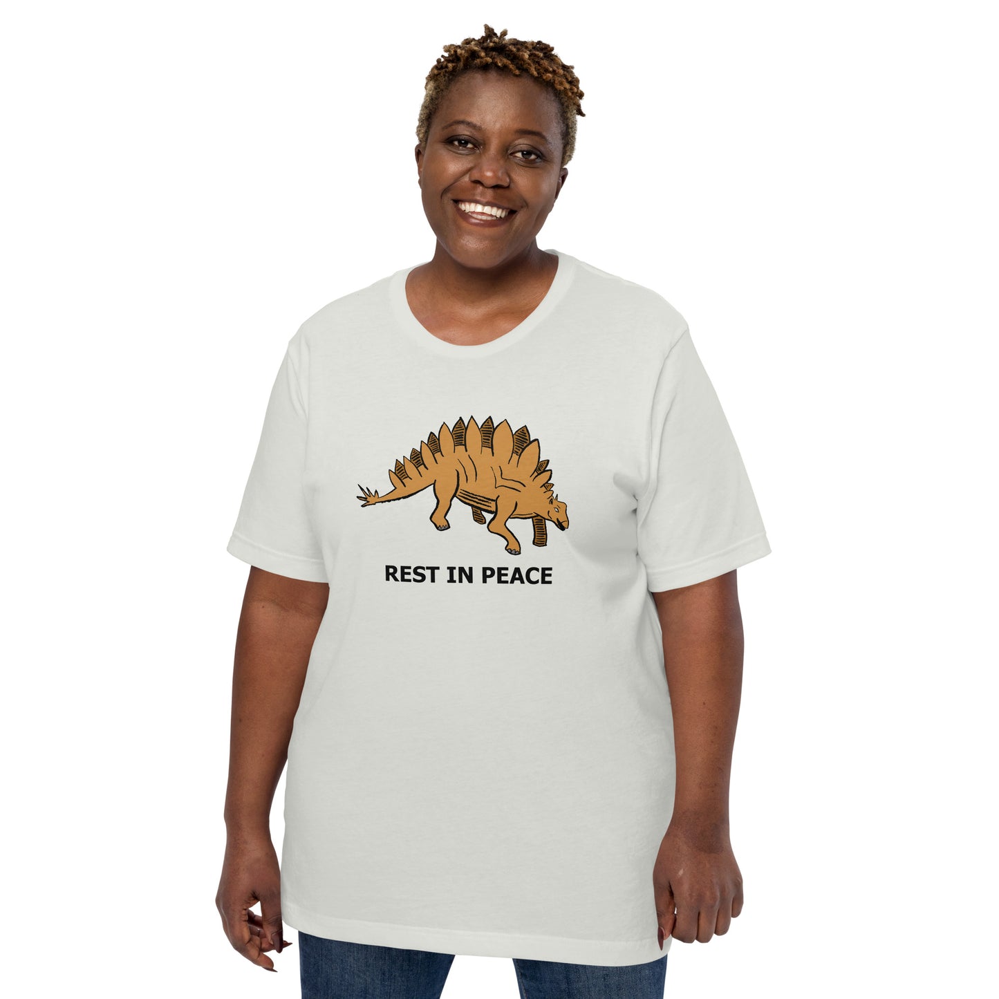 Stegosaurus (RIP) Unisex t-shirt