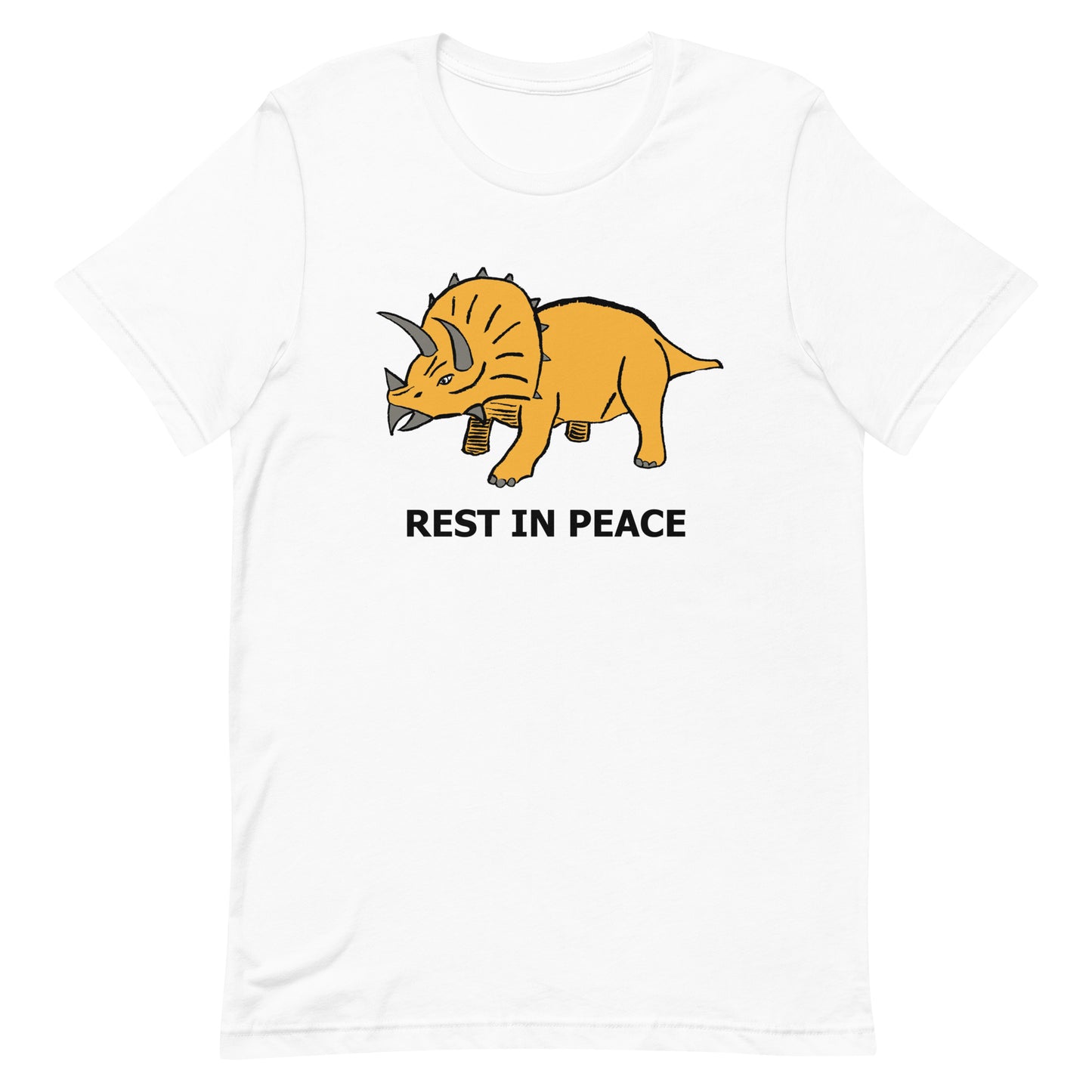Triceratops (RIP) Unisex t-shirt