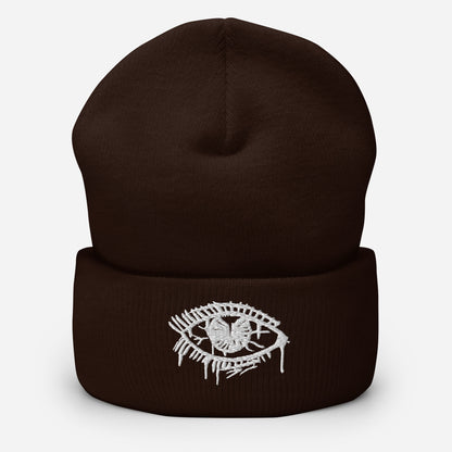 Cyclops Beanie (White Threads)