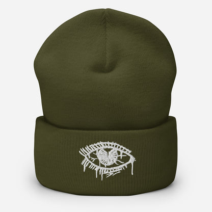 Cyclops Beanie (White Threads)