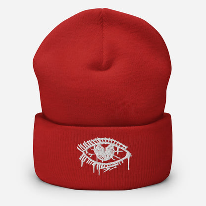 Cyclops Beanie (White Threads)