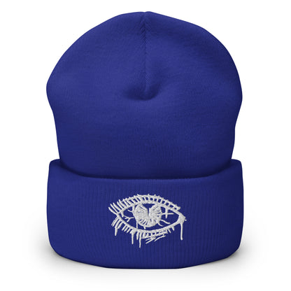 Cyclops Beanie (White Threads)