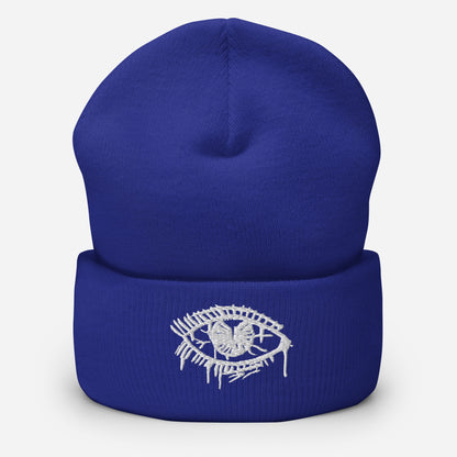 Cyclops Beanie (White Threads)
