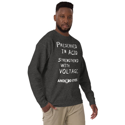And Odd Eyes Slogan Unisex Premium Sweatshirt