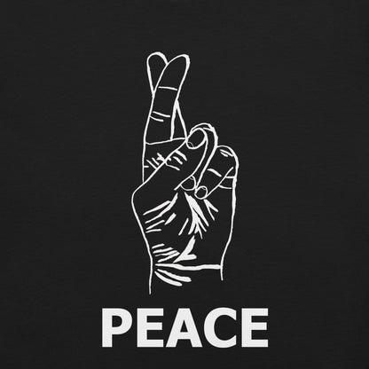 Peace Unisex t-shirt (White Ink)