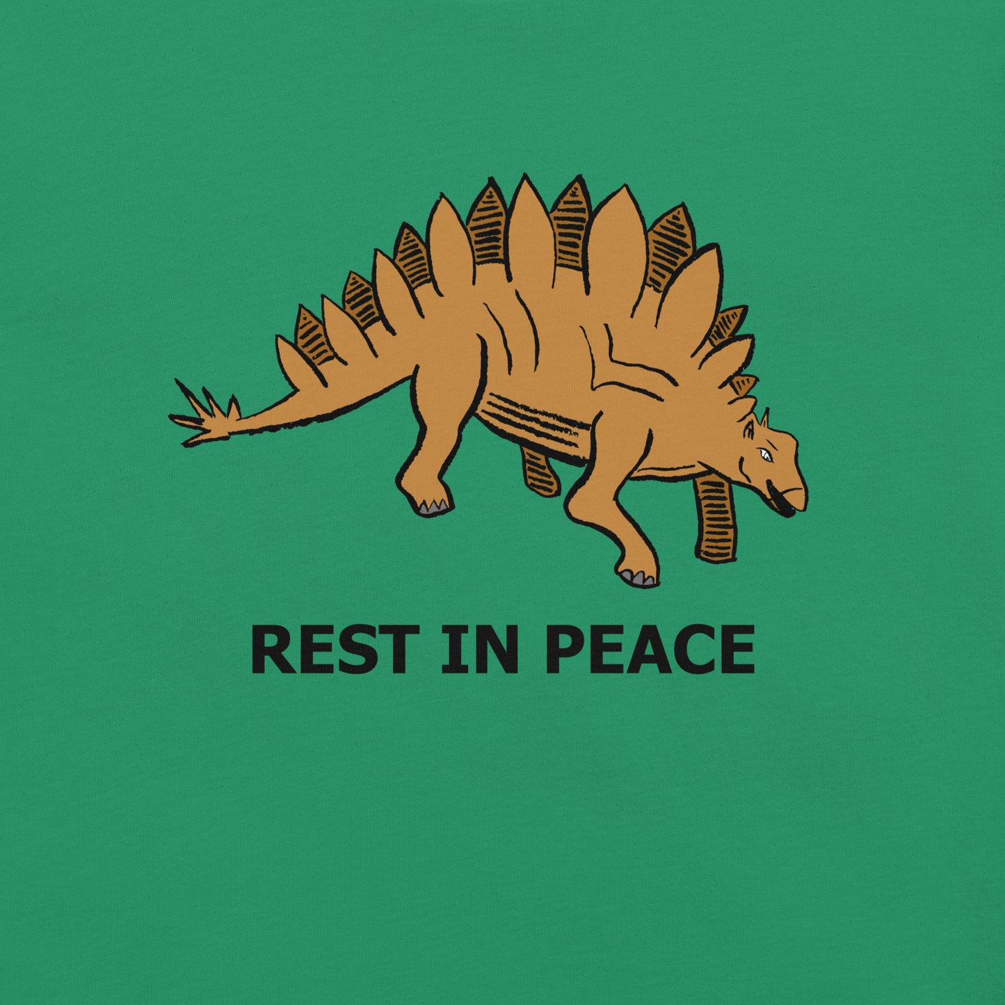Stegosaurus (RIP) Unisex t-shirt