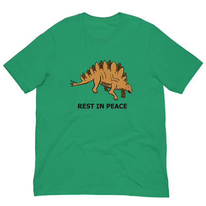 Stegosaurus (RIP) Unisex t-shirt