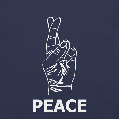 Peace Unisex t-shirt (White Ink)