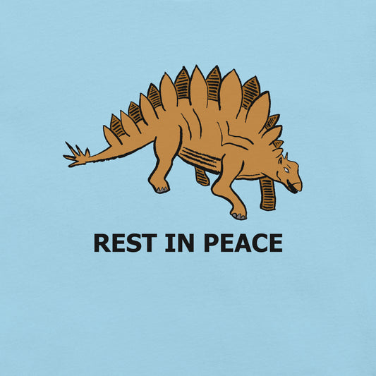 Stegosaurus (RIP) Unisex t-shirt
