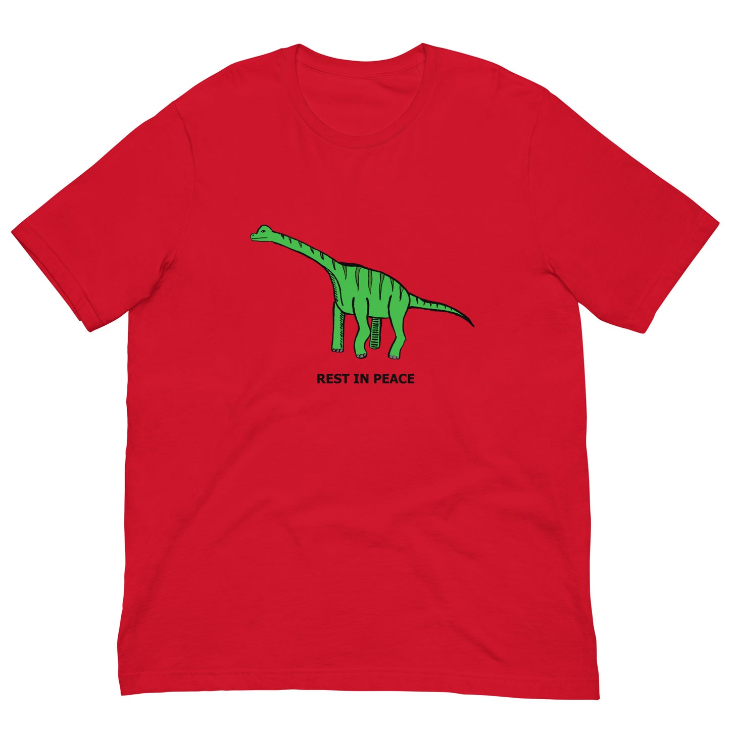 Brachiosaurus (RIP) Unisex t-shirt