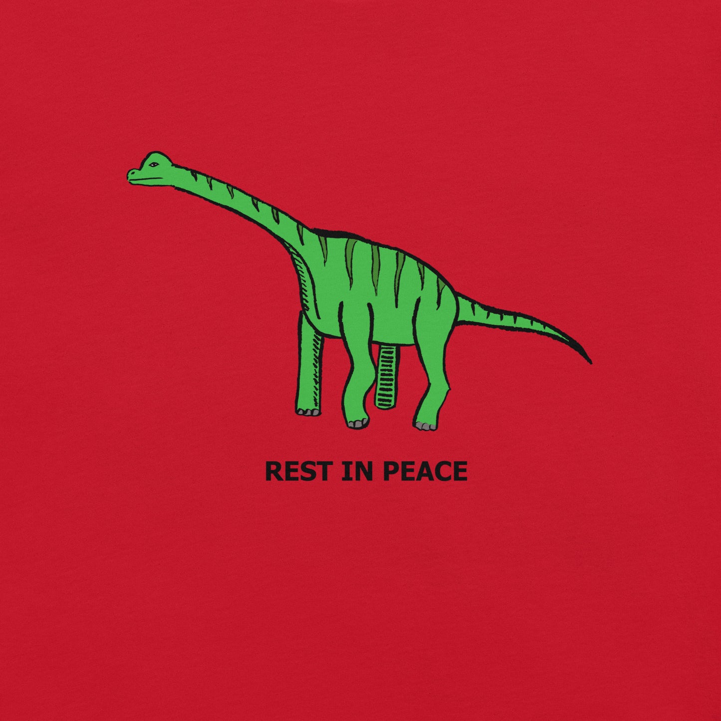 Brachiosaurus (RIP) Unisex t-shirt