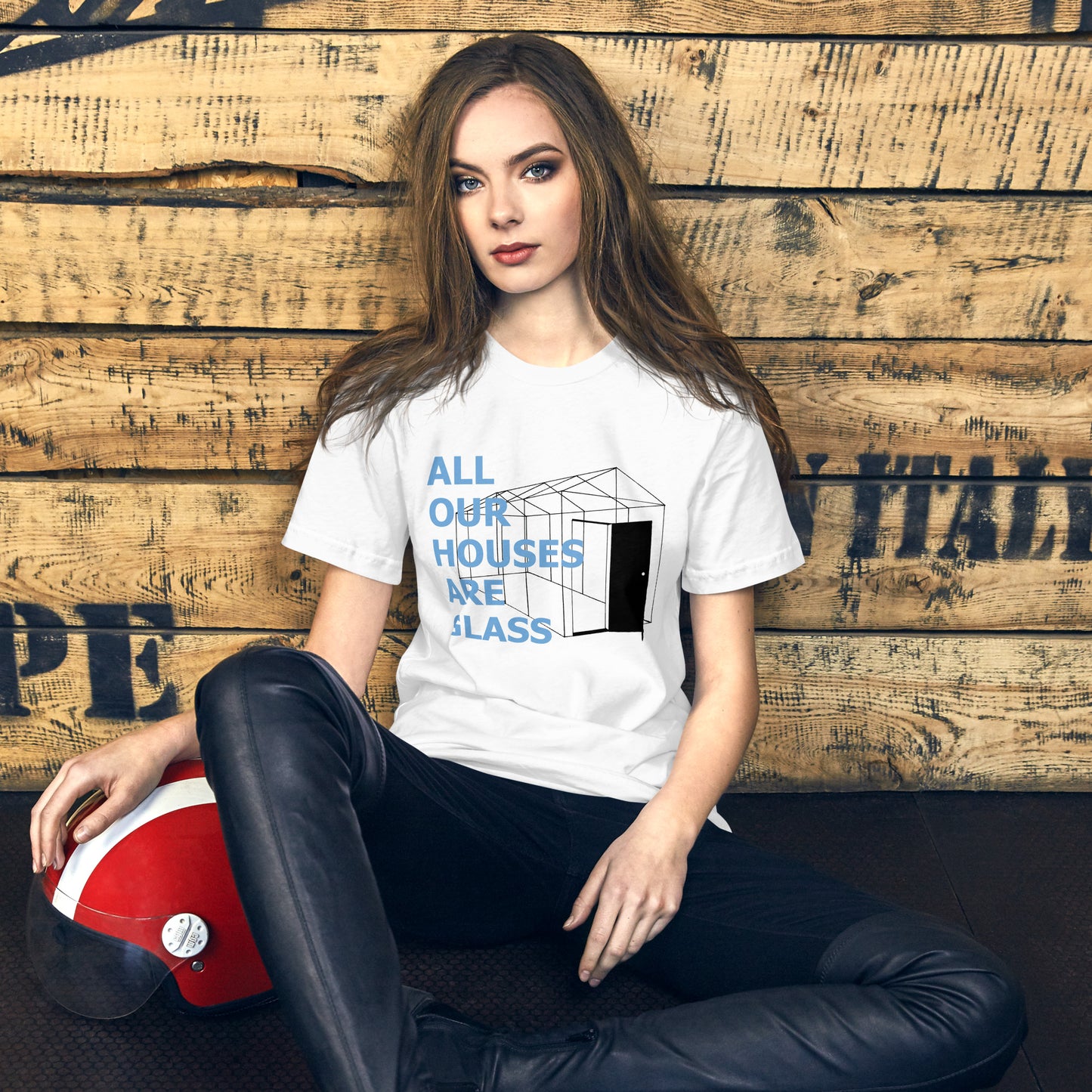Glass Houses Unisex t-shirt