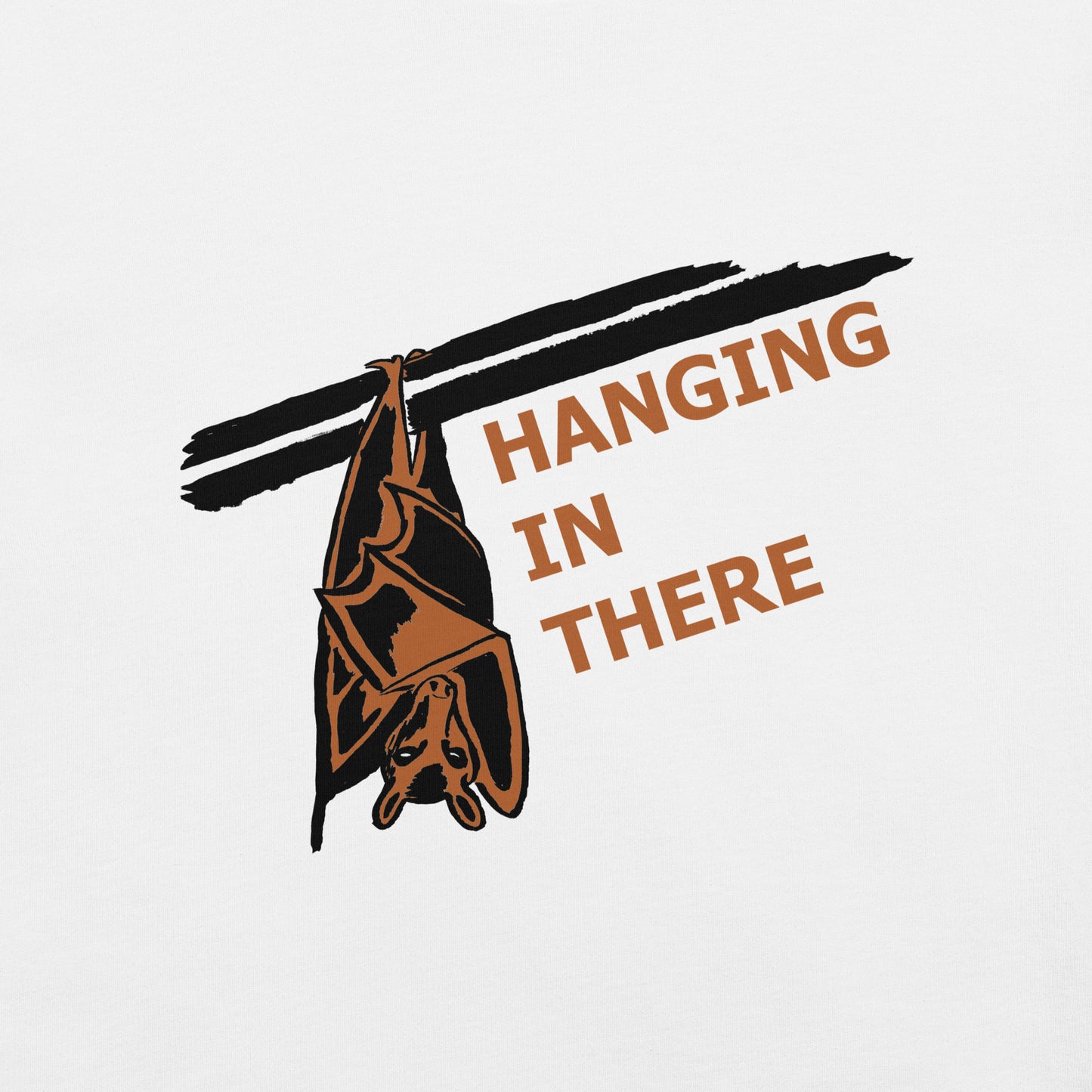 Hanging In There Unisex t-shirt