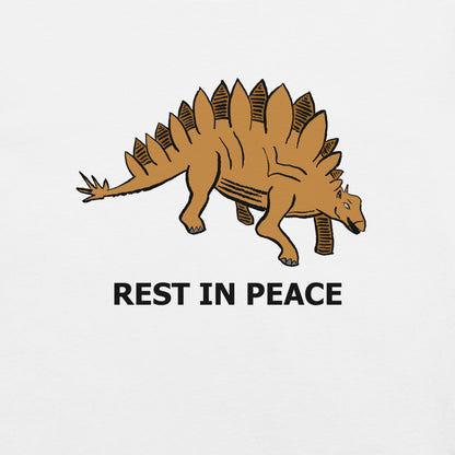 Stegosaurus (RIP) Unisex t-shirt