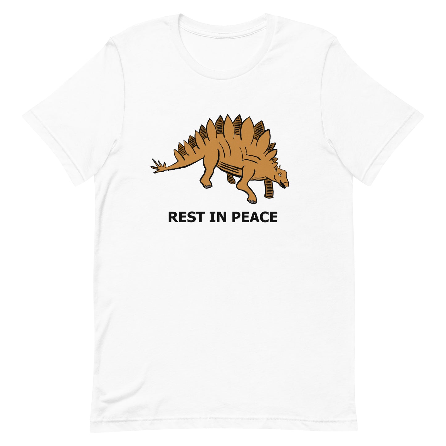 Stegosaurus (RIP) Unisex t-shirt