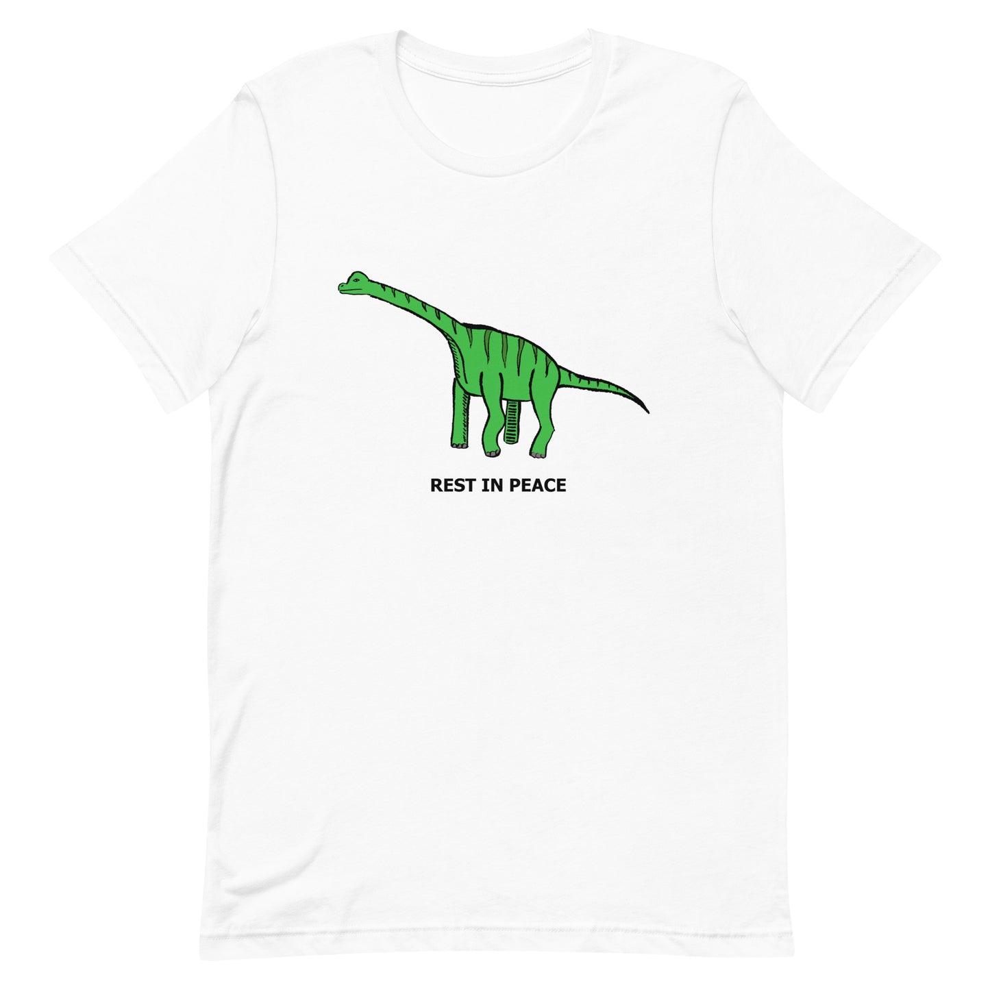 Brachiosaurus (RIP) Unisex t-shirt
