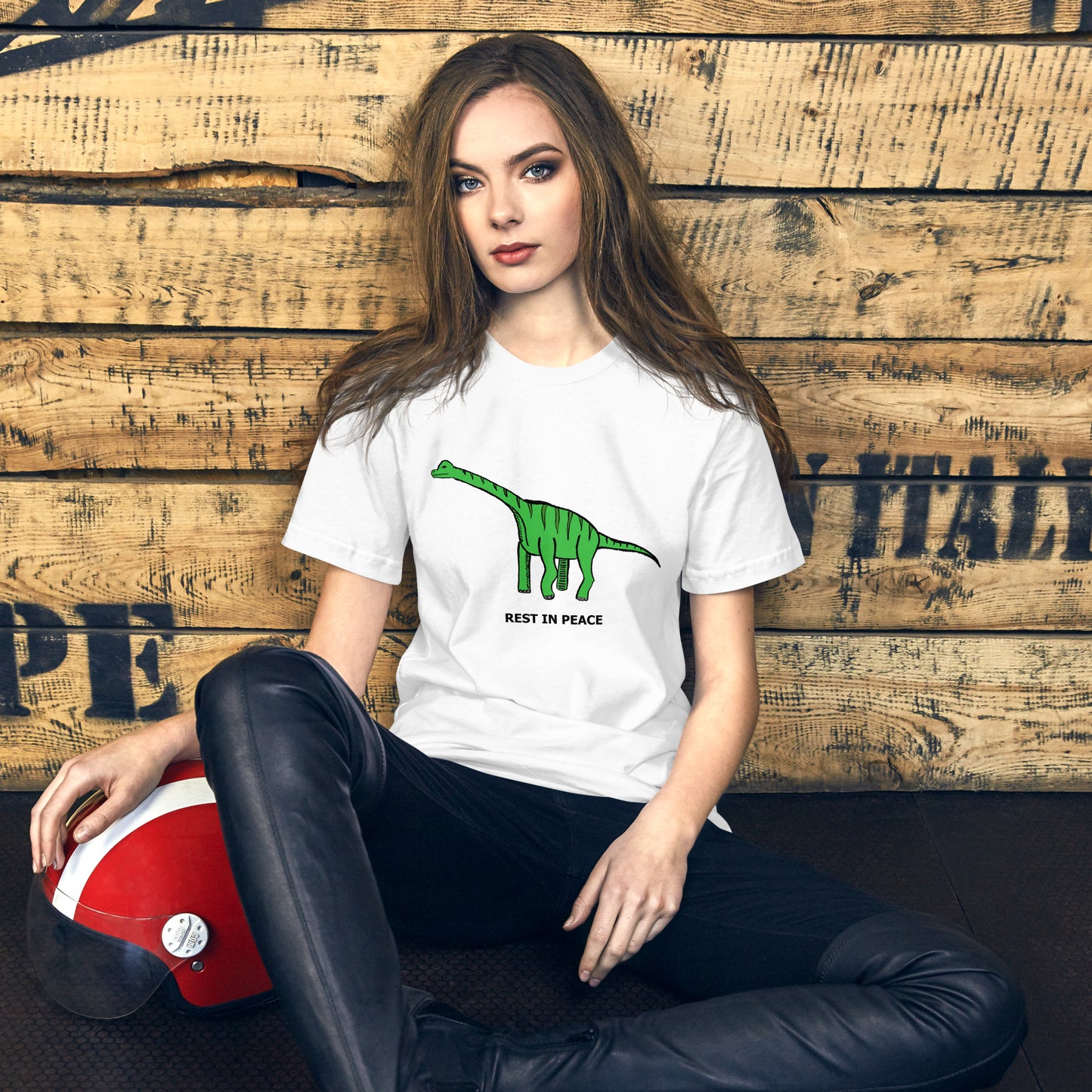 Brachiosaurus (RIP) Unisex t-shirt