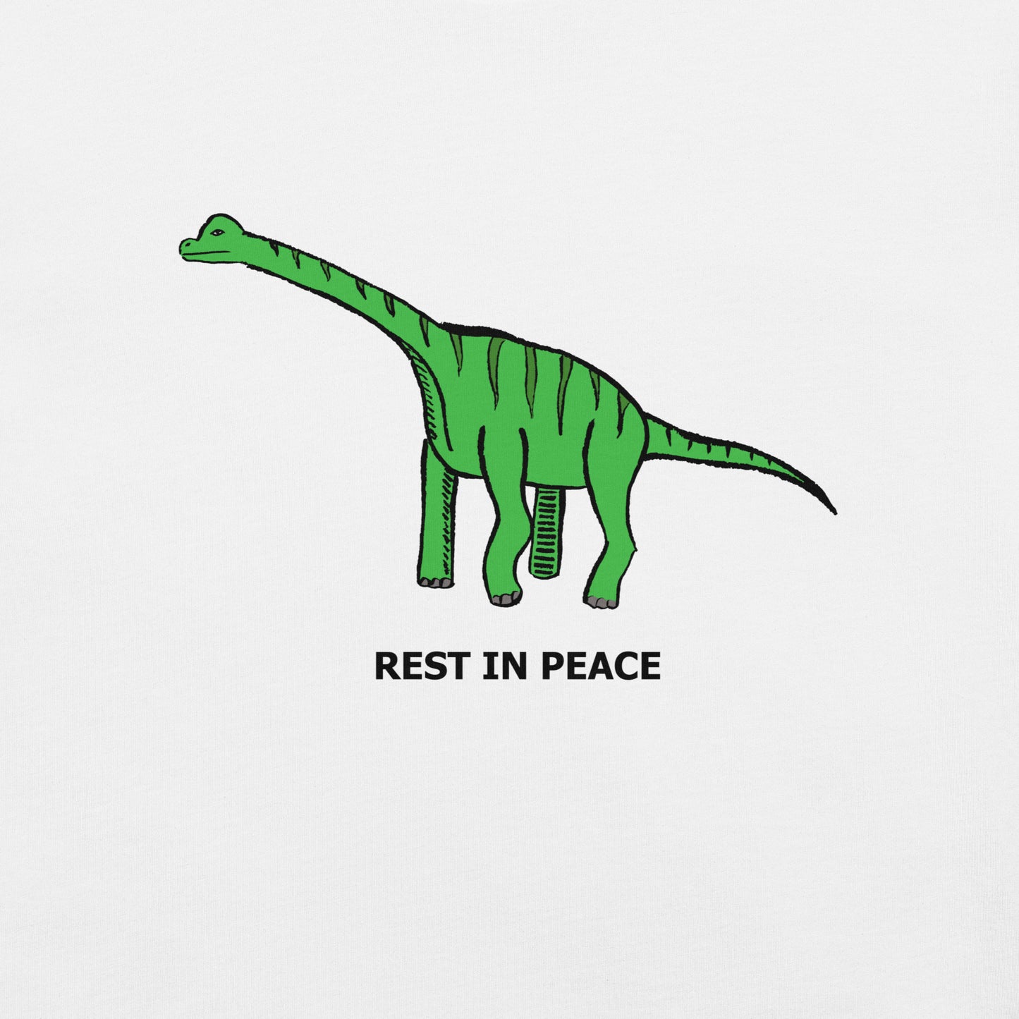 Brachiosaurus (RIP) Unisex t-shirt