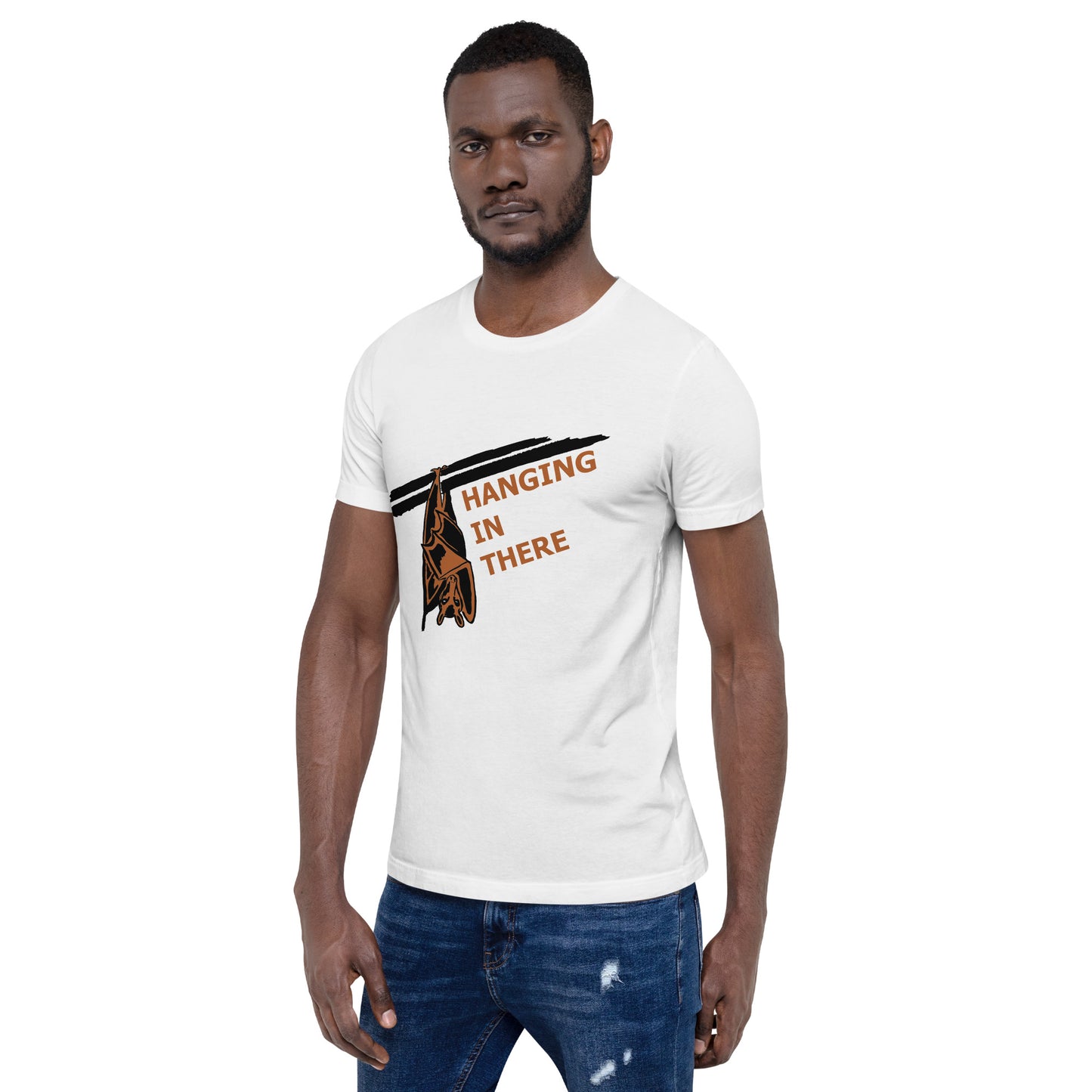 Hanging In There Unisex t-shirt