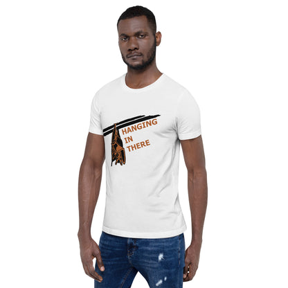 Hanging In There Unisex t-shirt