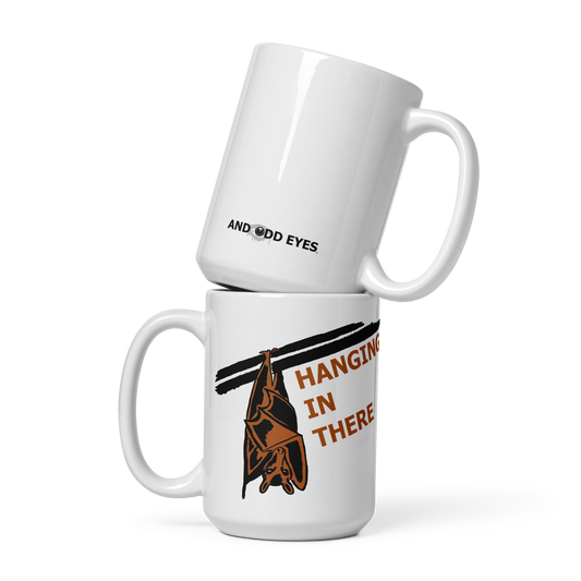 Hanging In There mug